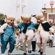 Illustration for article titled Vintage Disneyland character costumes were the fabric of nightmares